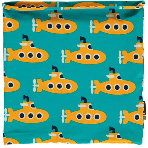Organic cotton tube scarf Maxomorra | Apple | Submarine | Tractor 68/92 - Image 3