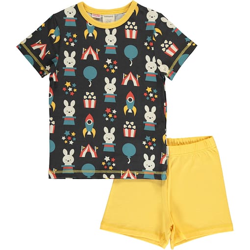 Maxomorra fun park organic short sleeve pyjamas (110/116 5-6 years)