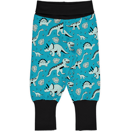 Meyadey dino forest organic cotton rib trousers (18-24 months 86/92cm)