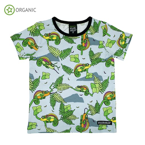 Villervalla organic cotton t-shirt  - Chameleon (1 left 92cm 18-24 months)