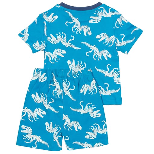 T-Rex print pyjamas in organic cotton by Kite - Image 2