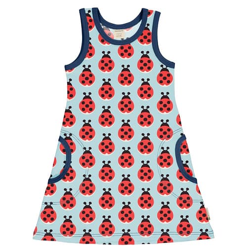 Maxomorra ladybird summer dress