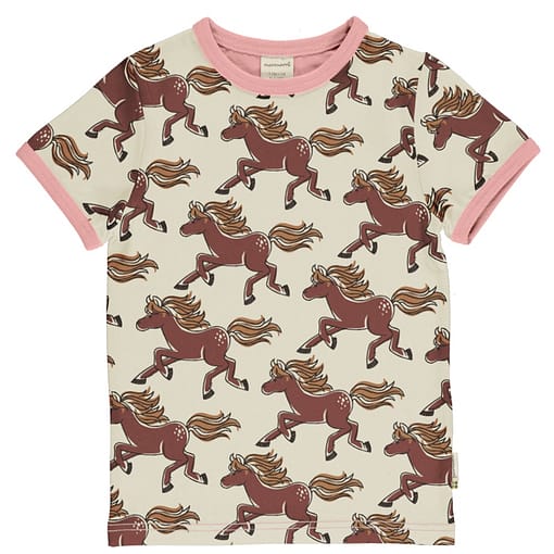 Maxomorra organic horse t-shirt