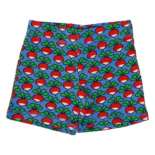 DUNS Sweden radish shorts organic cotton