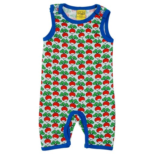 DUNS Sweden radish organic summer dungarees