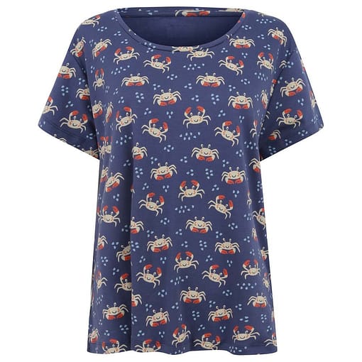 Piccalilly adult crab t-shirt