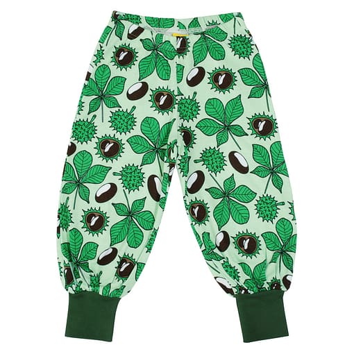 DUNS Sweden baggy pants conkers green