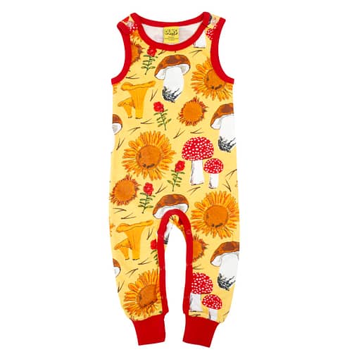 DUNS Sweden dungarees sunflower yellow