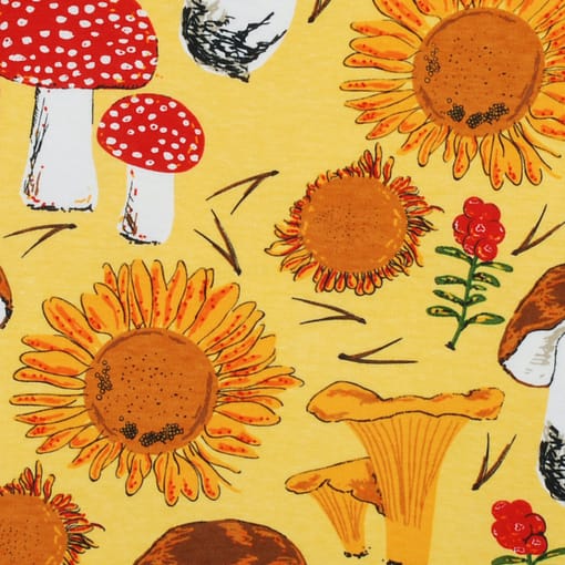 DUNS Sweden sunflower mushroom yellow