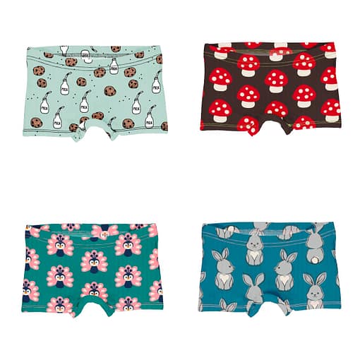 Maxomorra briefs boxers mushroom cookies rabbits