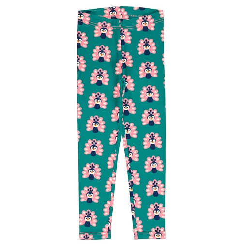 Maxomorra leggings peacock