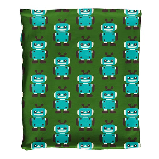 Maxomorra tube scarf velour robot