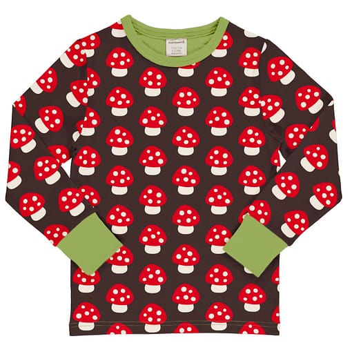 Maxomorra Mushroom long sleeve top
