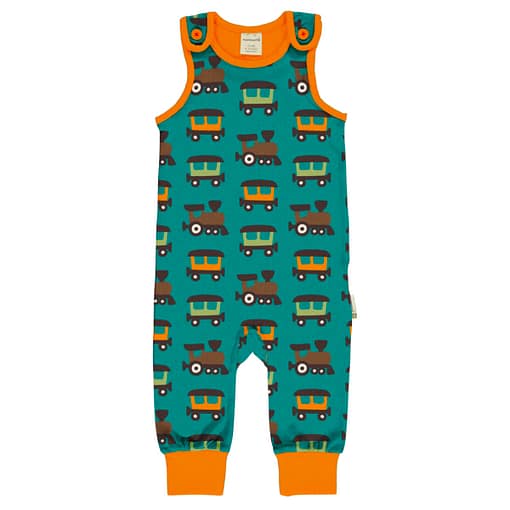 Maxomorra dungarees train