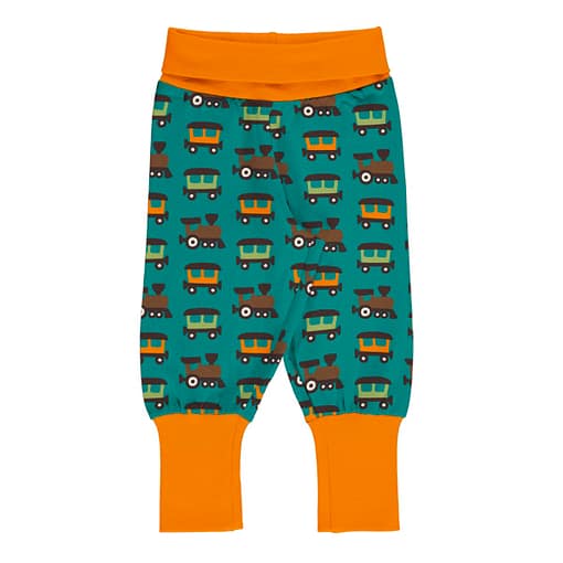 Maxomorra rib pants trains