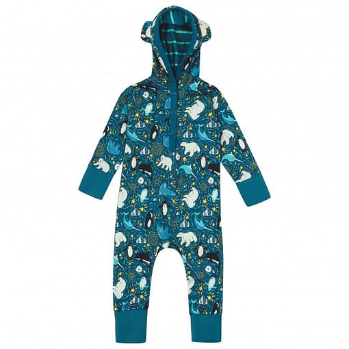 Piccalily arctic hooded playsuit