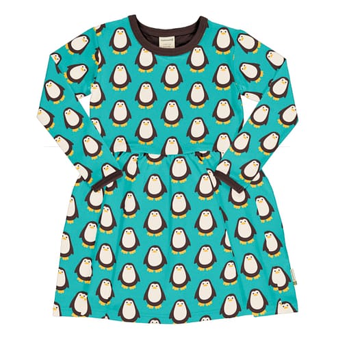 Maxomorra dress penguins