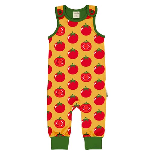 Maxomorra tomato playsuit