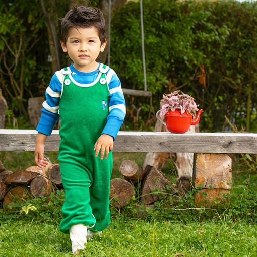 Alba Happy Crawlers Jelly Bean Green Frotte