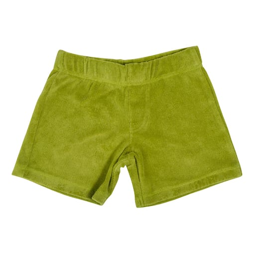 DUNS Sweden shorts terry cotton spinach green