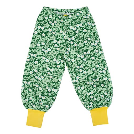 DUNS Sweden baggy pants wood anemone green