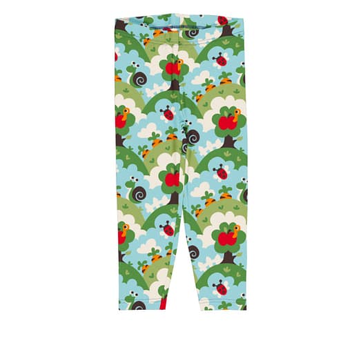 Maxomorra leggings cropped garden