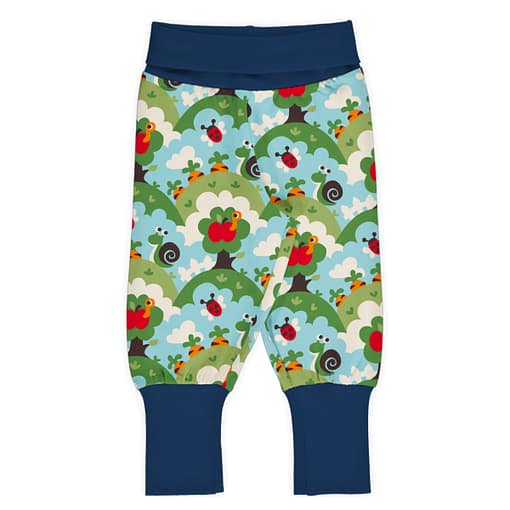 Maxomorra rib pants garden