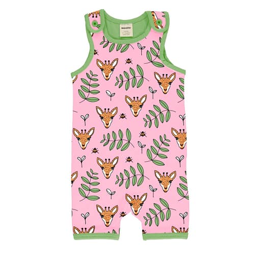 Meyadey short dungarees giraffe