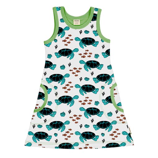 Meyadey sleevelees dress turtle tide