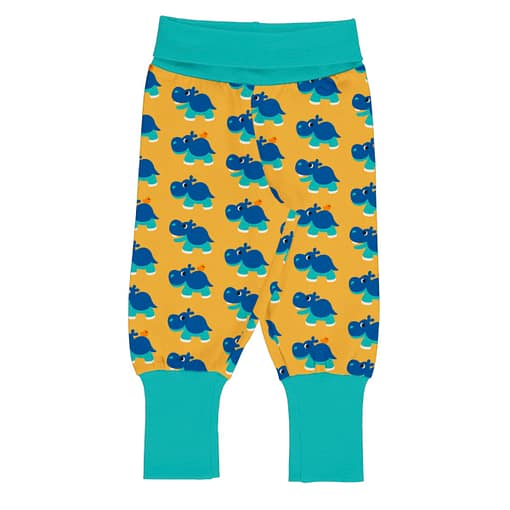 Maxomorra rib pants hippo