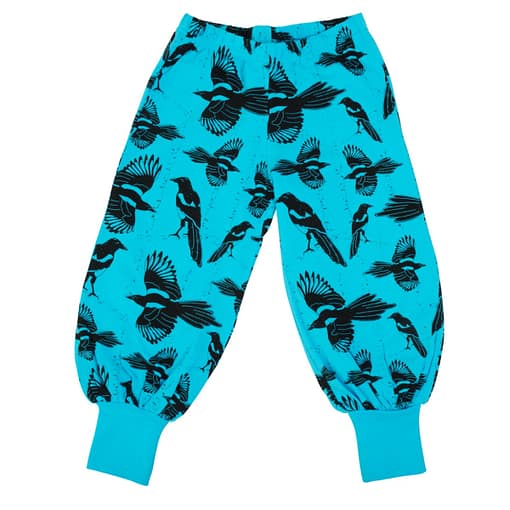 DUNS Sweden baggy pants pica pica blue
