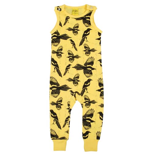 DUNS Sweden dungarees Pica Pica yellow