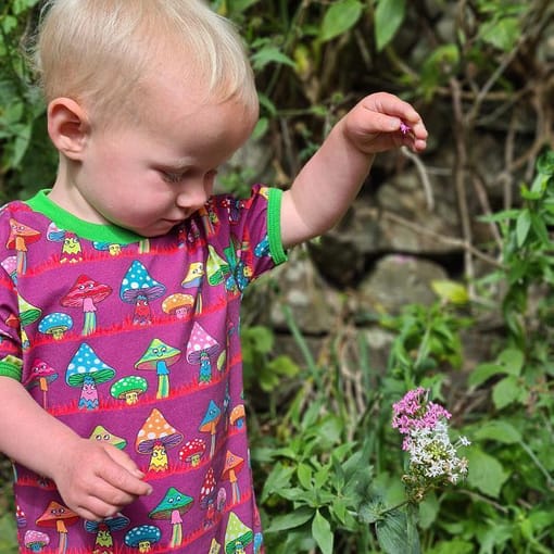 Beb and Ooo t-shirt magical mushrooms