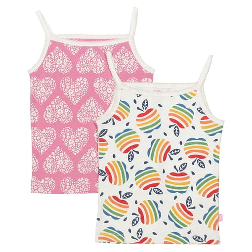 Kite clothing organic vests apple heart