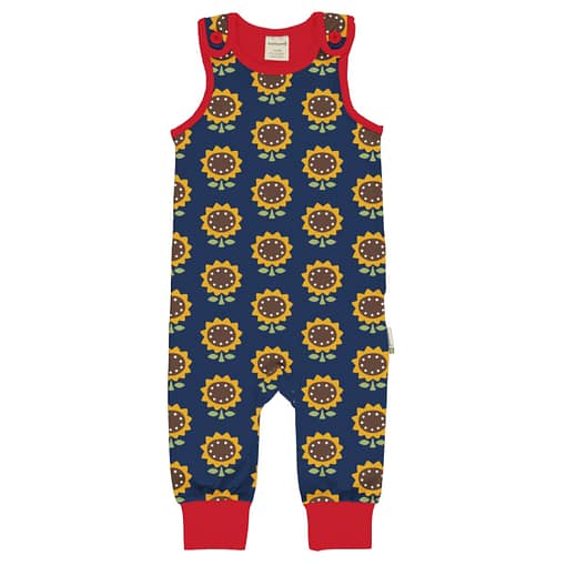 Maxomorra sunflower dungarees