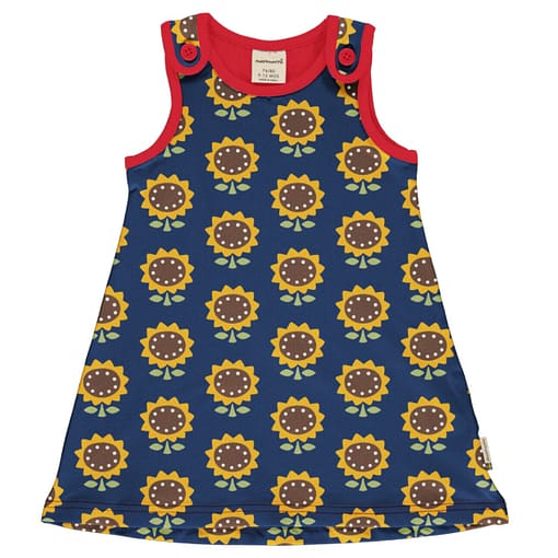 Maxomorra play dress sunflower