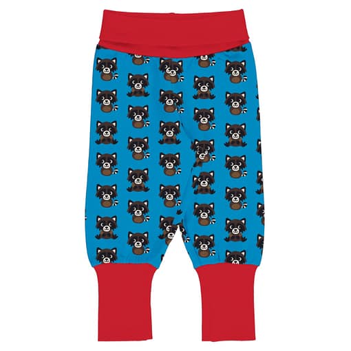 Maxomorra raccoon rib pants