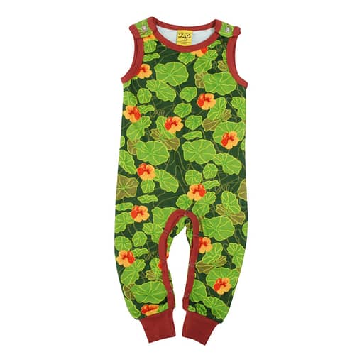 DUNS Sweden dungarees monk's cress green