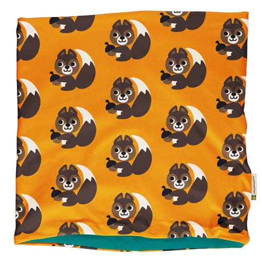 Maxomorra neck scarf velour squirrel