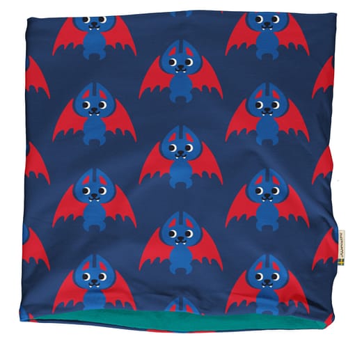 Maxomorra bat tube scarf velour