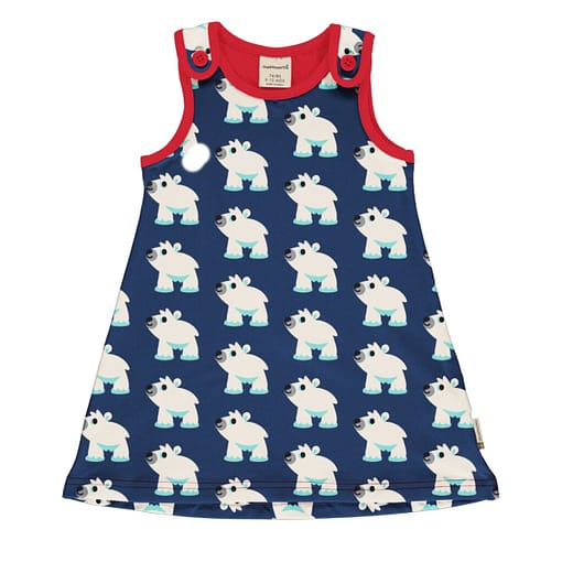 Maxomorra playdress polar bear