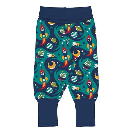 Maxomorra rib pants space