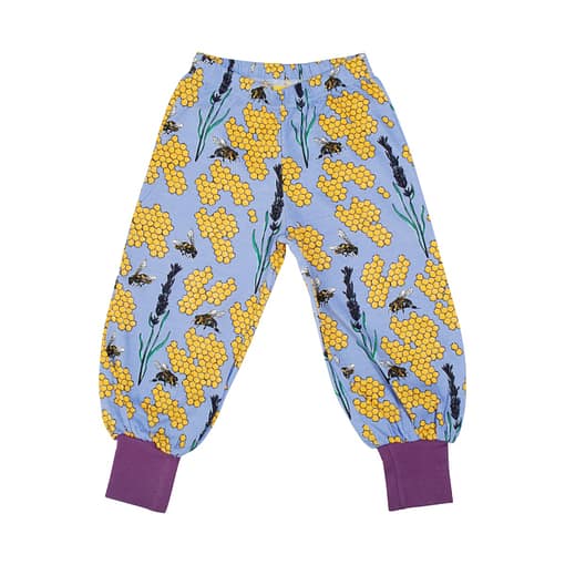 DUNS Sweden lavender bee baggy pants