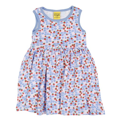 DUNS Sweden twirly dress strawberry