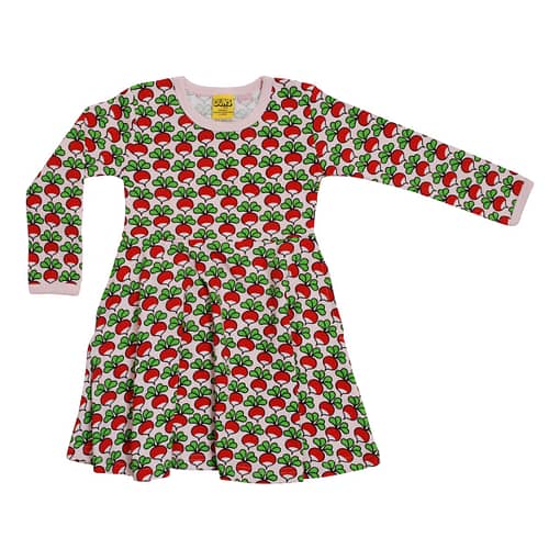 DUNS Sweden dress pink radishes