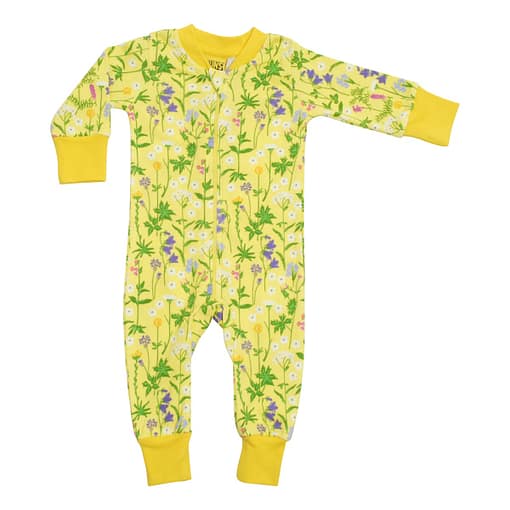 DUNS Sweden zipsuit wildflowers