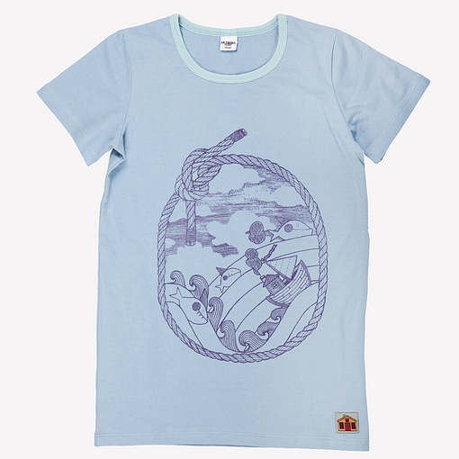 Modéerska Huset At Sea organic cotton t-shirt (104cm 4Y) 1