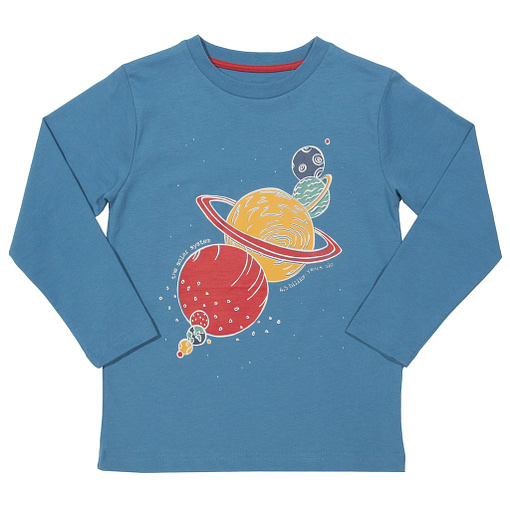 Solar system long sleeve t-shirt by Kite in organic cotton 1