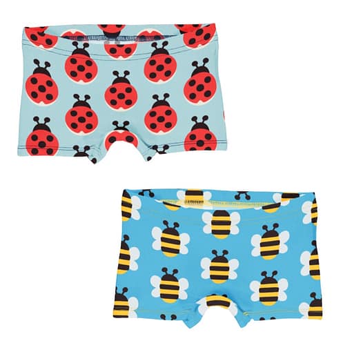 Maxomorra Ladybug Bumblebee boxer briefs
