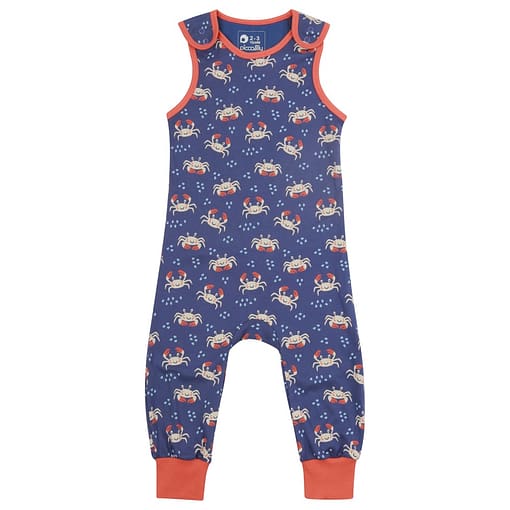 Piccalilly crab dungarees